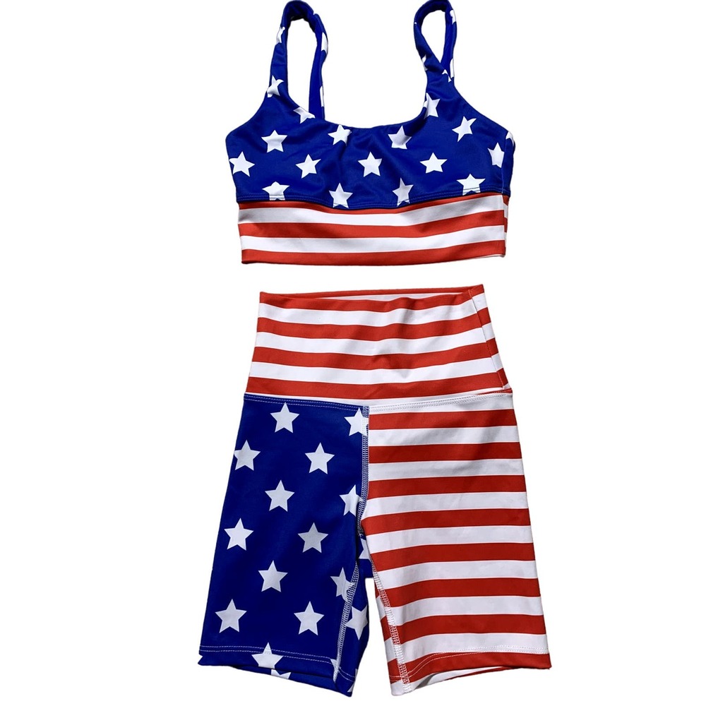 Beach Riot Blue and Red Star Track Set